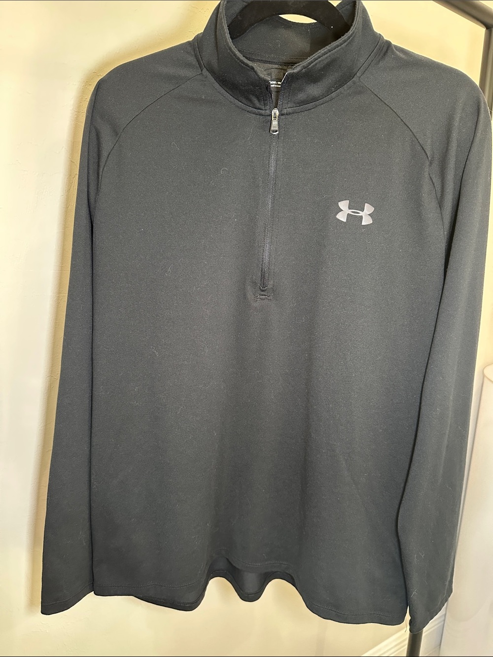 Under Armour Black Men's Half-Zip Performance Pullover